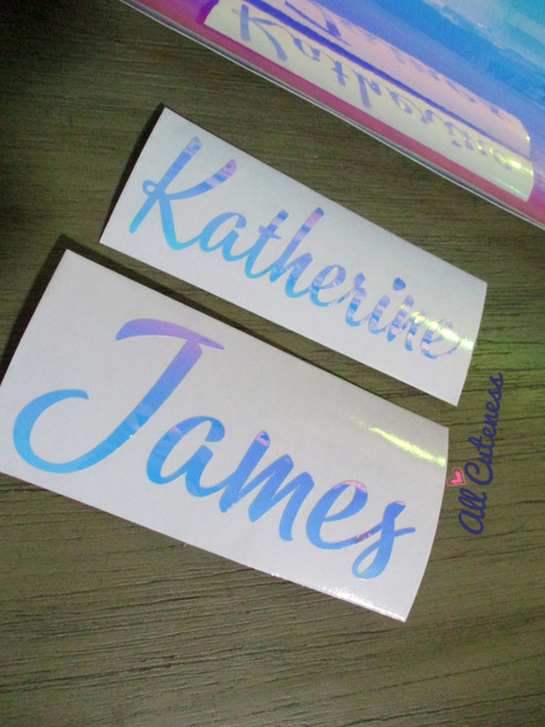 Custom Name Sticker (Personalized Name Decal)