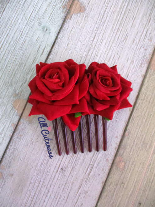 Flower Hair Comb