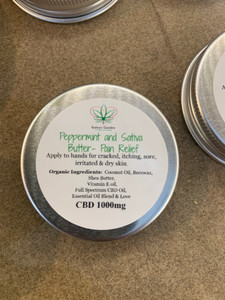 Peppermint And Sativa Butter -Pain Relief Peppermint And Sativa Butter -Pain Relief