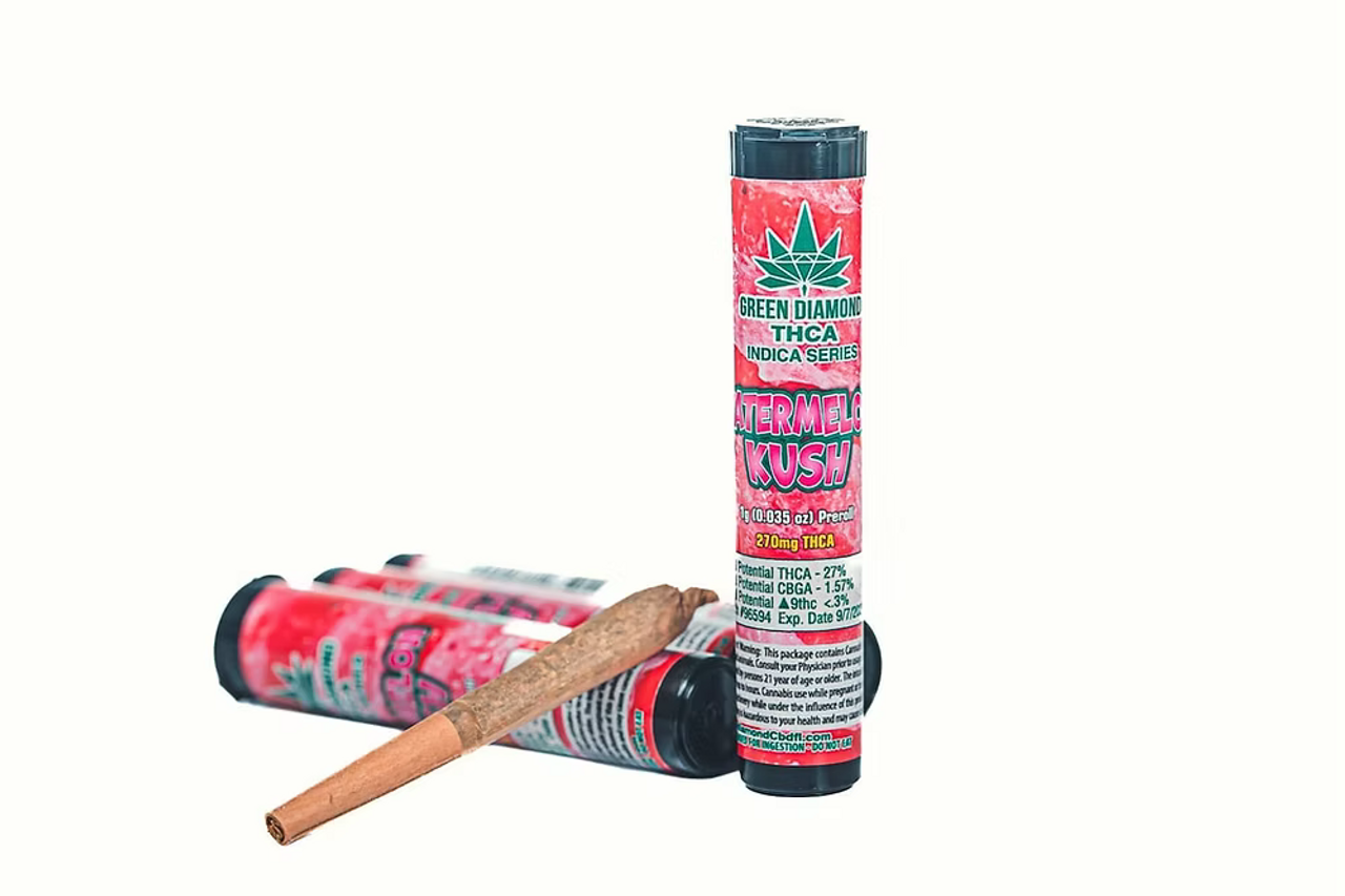 Green Diamond THCA Preroll – Northern Lights (Indica) – 1g