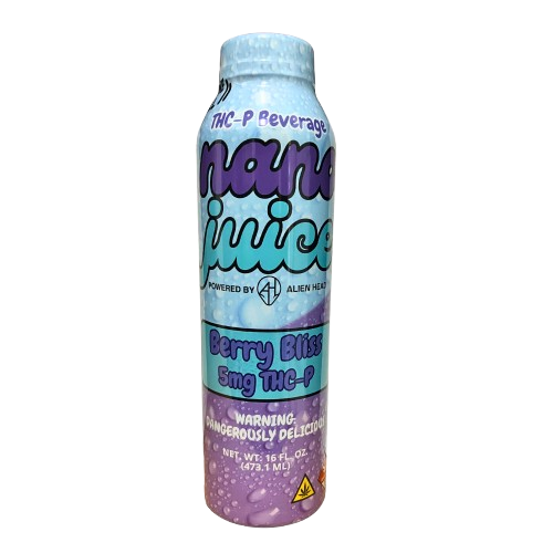 Alien Head THCP Juice â€“ Berry Bliss 5mg | Potent & Fast-Acting