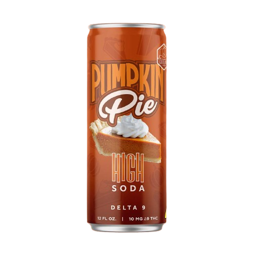 Pumpkin Pie THC Soda – Goodland Extracts High Soda (10mg D9