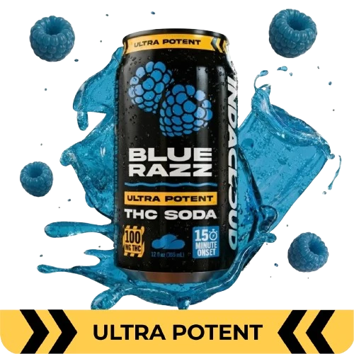 Indacloud D9 Soda 100mg THC â€“ Blue Razz, Orange Dreamsicle ...
