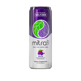 Uchie Mixed Berry Kratom Seltzer – 50mg Mitragynine | Sugar-Free