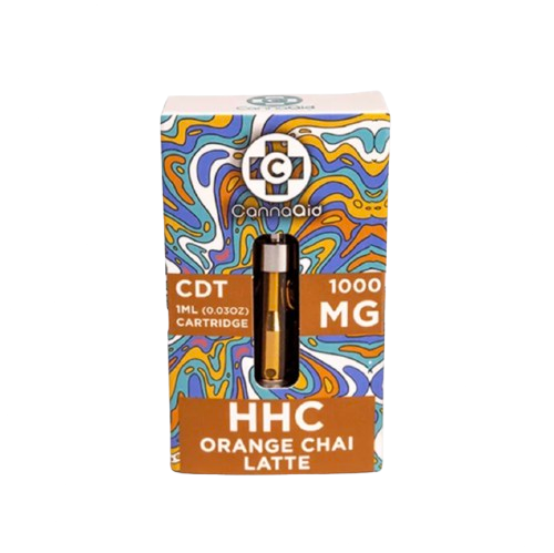 CannaAid HHC Vape Cartridge – 1ml | Smooth, Euphoric Effects in 4