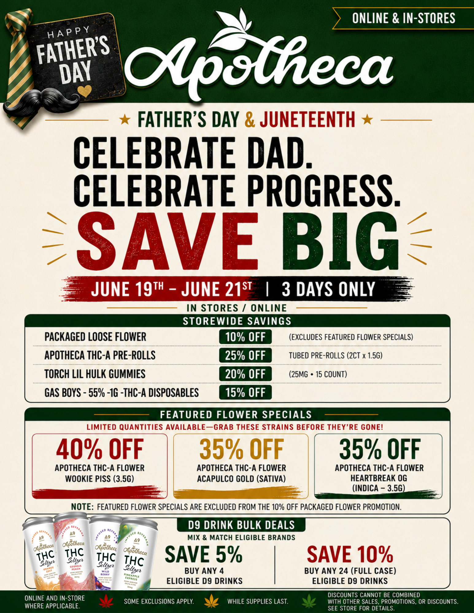 Father's Day & Juneteenth Sale