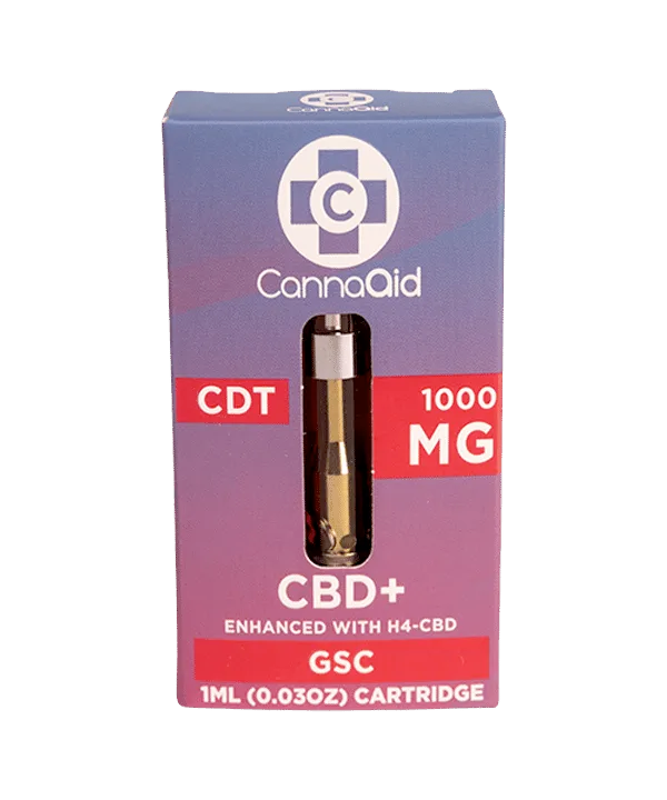 CannaAid CBD Vape Cartridge 1ml – Full Spectrum | Multiple Strains
