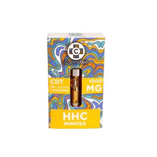 CannaAid HHC Vape Cartridge – 1ml | Smooth, Euphoric Effects in 4