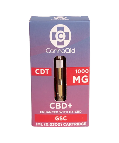 CannaAid CBD Vape Cartridge 1ml – Full Spectrum | Multiple Strains