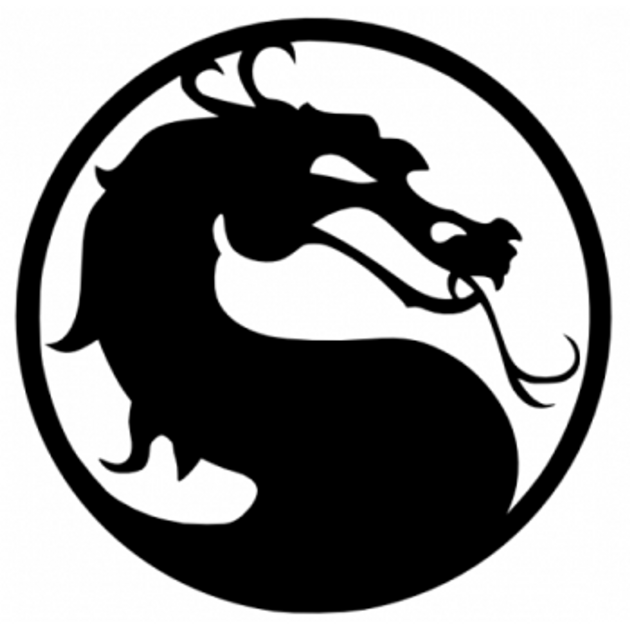 Mortal Kombat Logo Vinyl Decal Sticker