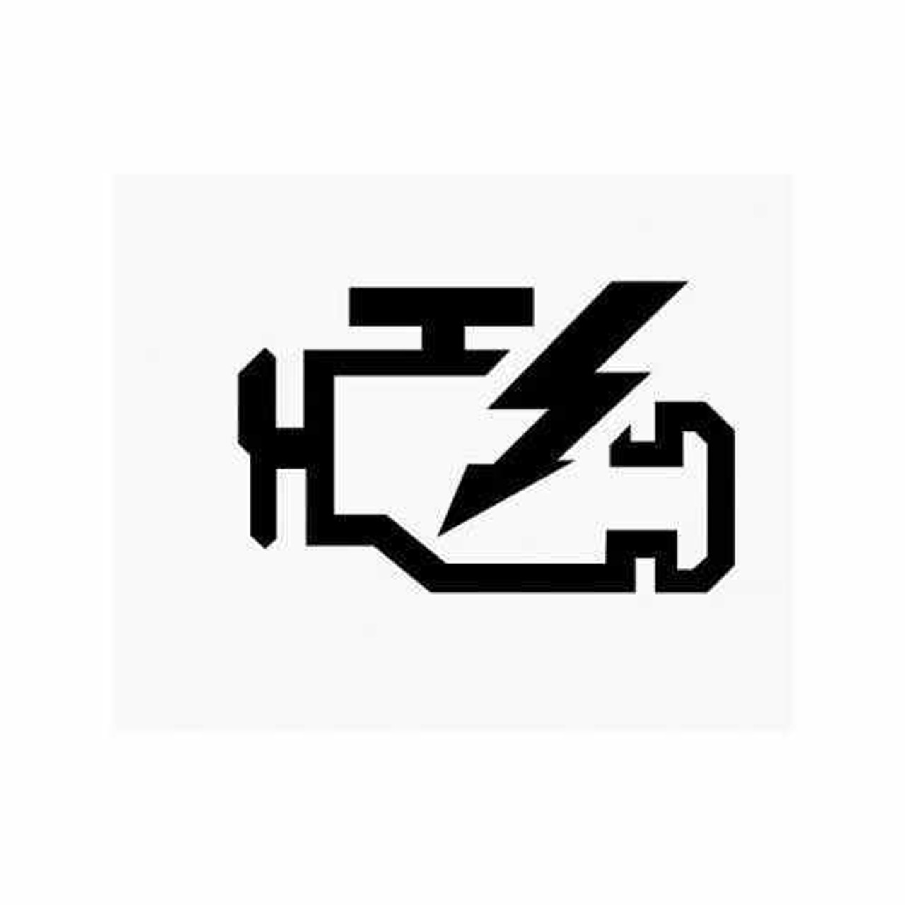 Check Engine Light Cel Vinyl Decal Sticker