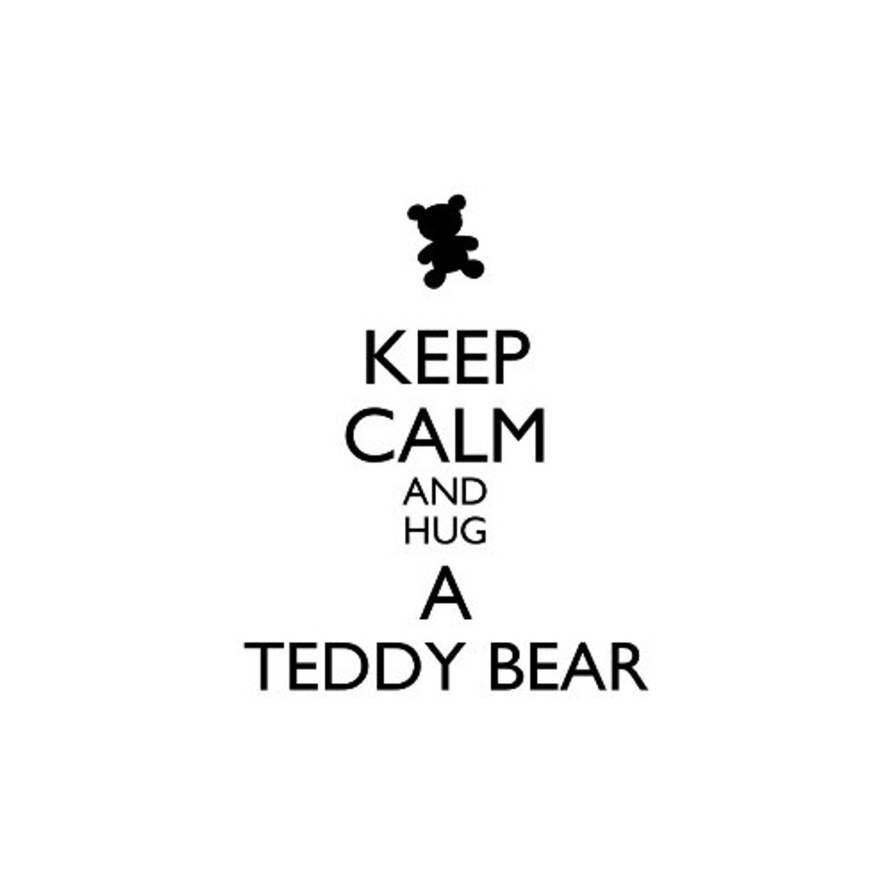 teddy bear decal