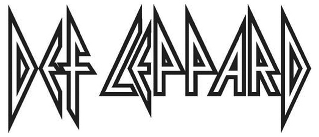 Def Leppard Rock Band Logo Decal