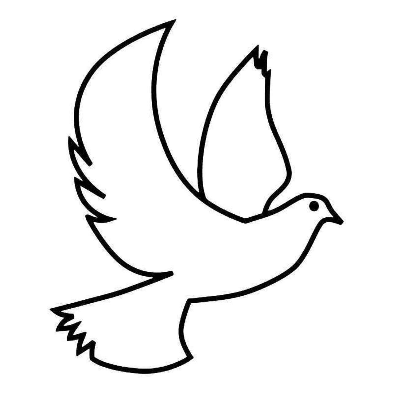 Dove Bird Peace 1 Vinyl Sticker