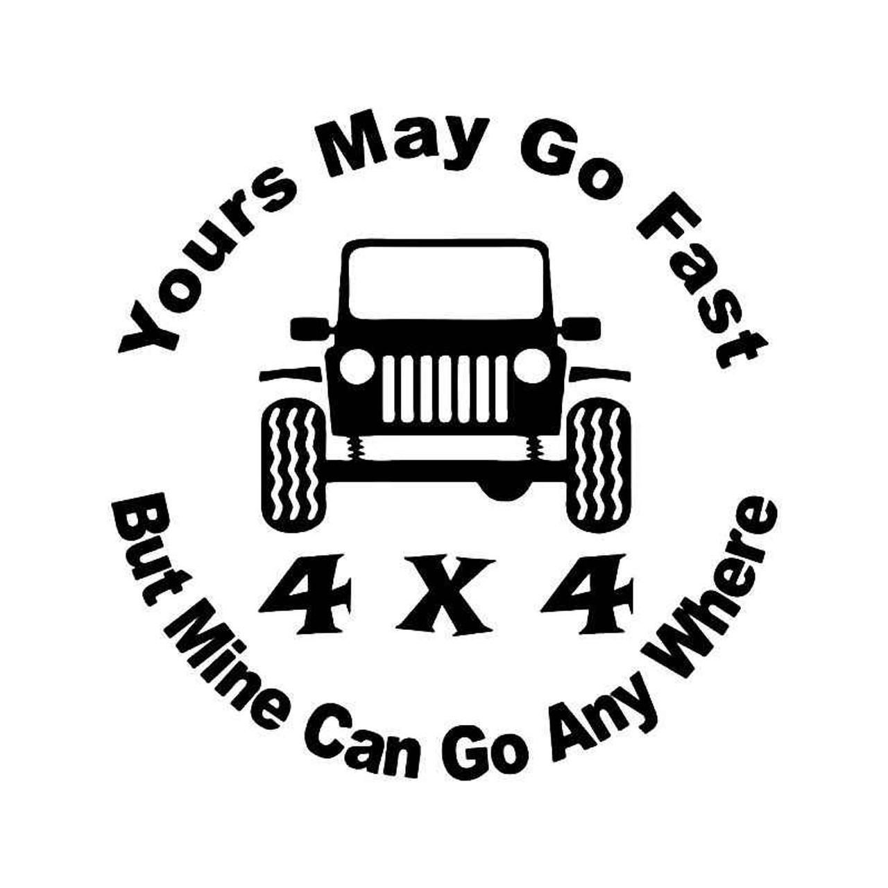 jeep 4x4 sticker