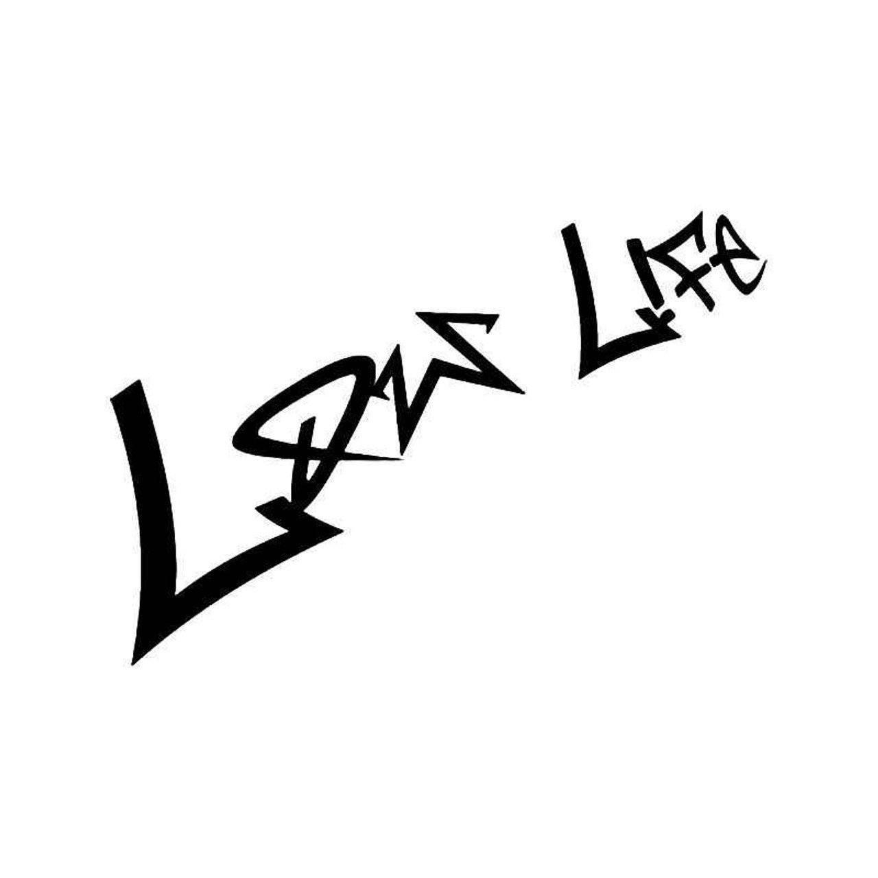 Low Life Jdm Japanese Vinyl Sticker