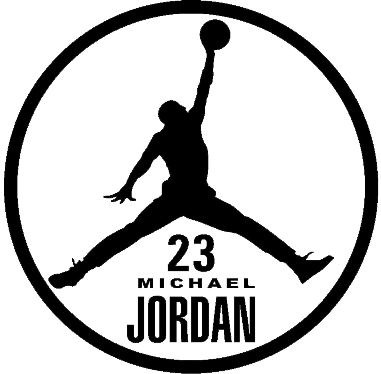 Michael Jordan Stencil