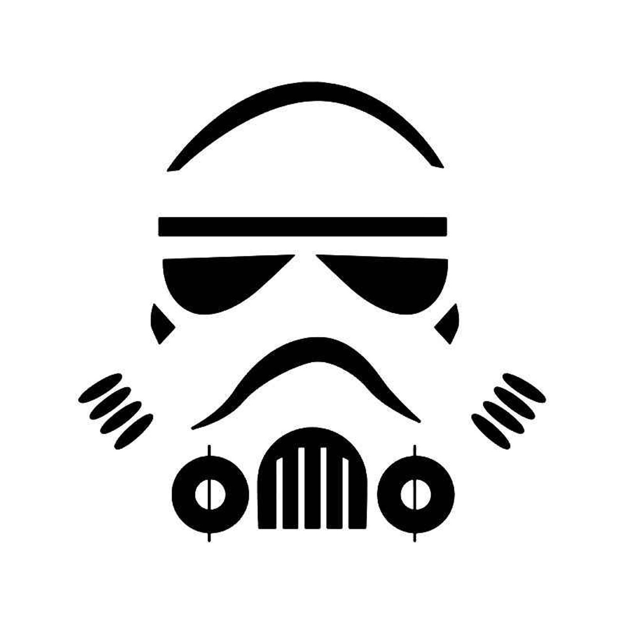 stormtrooper vinyl decal