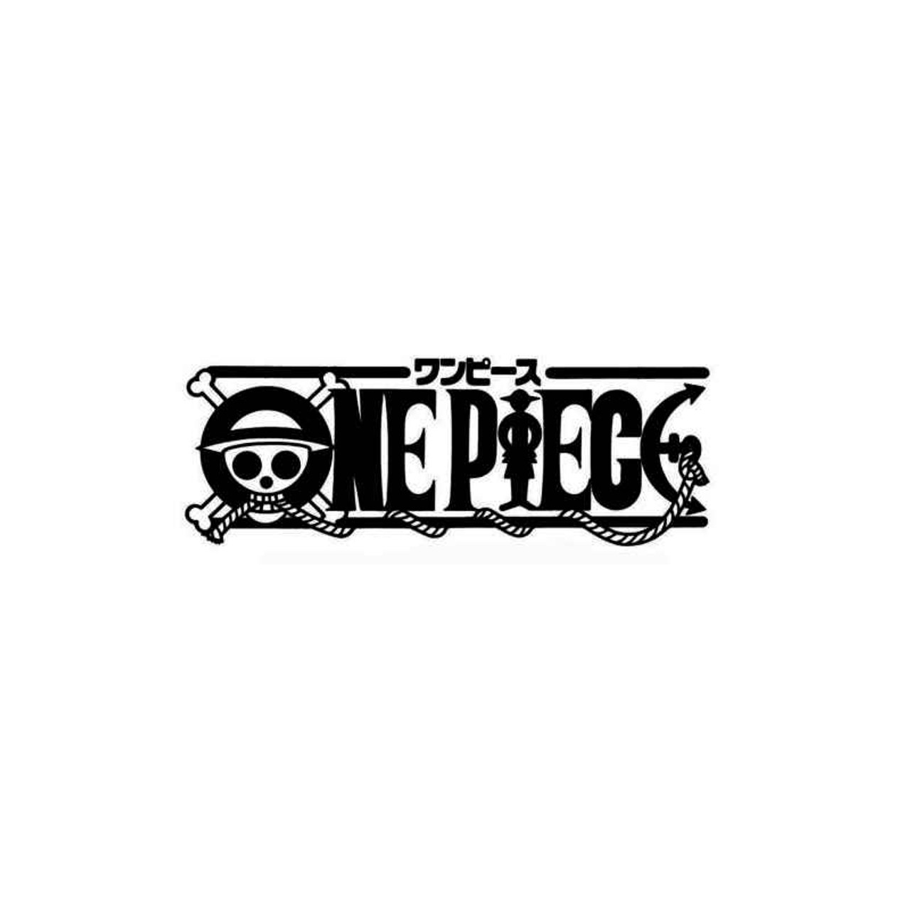 Anime One Piece Logo Decal