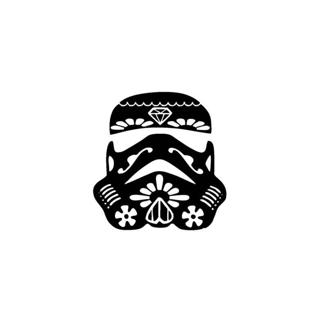 star wars sugar skull