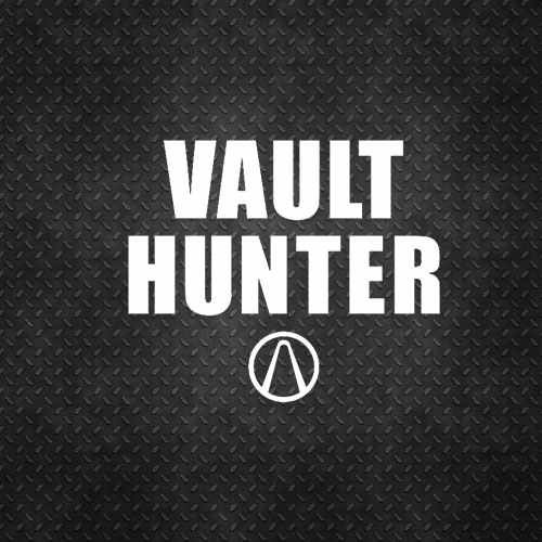 Borderlands Vault Hunter Vinyl Decal Sticker High glossy, premium 3 mill vinyl, with a life span of 5 - 7 years!