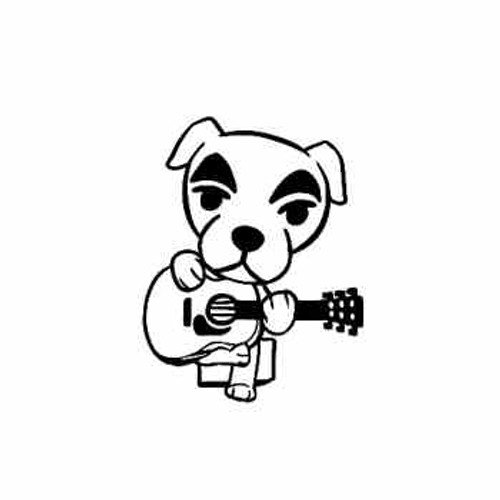 Crossing Animal K.K. Slider Vinyl Decal High glossy, premium 3 mill vinyl, with a life span of 5 - 7 years!