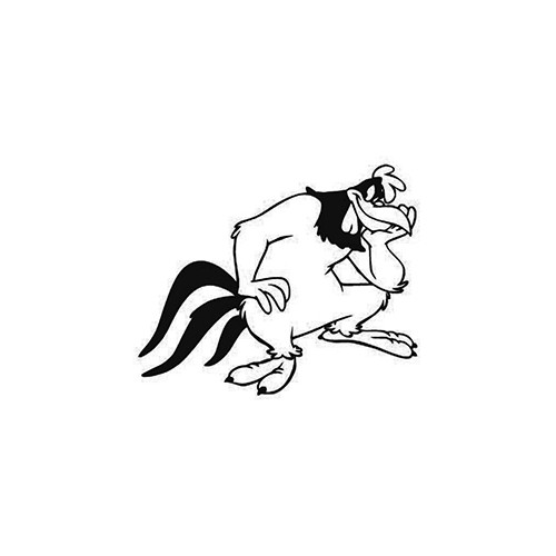 Foghorn Leghorn ver1  Vinyl Decal High glossy, premium 3 mill vinyl, with a life span of 5 - 7 years!