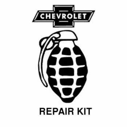 Chevy Repair Kit  Vinyl Decal High glossy, premium 3 mill vinyl, with a life span of 5 - 7 years!