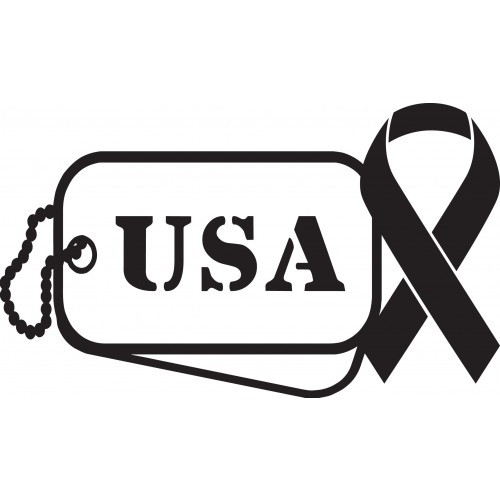 USA ver3   Vinyl Decal High glossy, premium 3 mill vinyl, with a life span of 5 - 7 years!