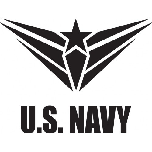 US Navy    Vinyl Decal High glossy, premium 3 mill vinyl, with a life span of 5 - 7 years!