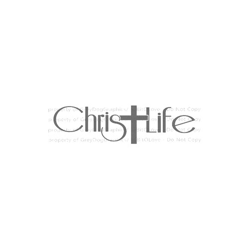 Beautiful Christ Life Handmade    Cross ChristianVinyl Decal High glossy, premium 3 mill vinyl, with a life span of 5 - 7 years!