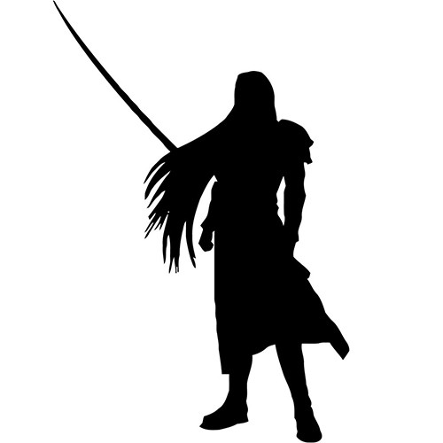 Final Fantasy Sephiroth  Vinyl Decal <div> High glossy, premium 3 mill vinyl, with a life span of 5 – 7 years! </div>