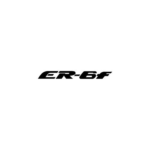 ER-6f ver2 Aftermarket Decal High glossy, premium 3 mill vinyl, with a life span of 5 - 7 years!
