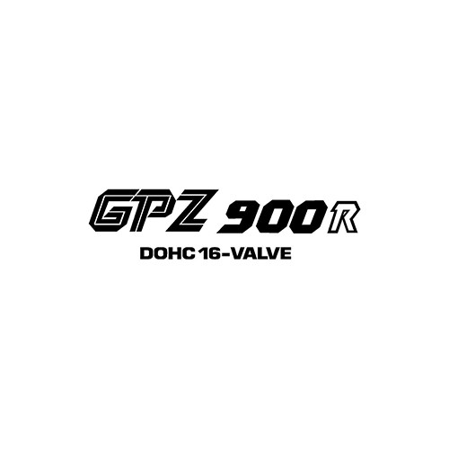 GPZ900R  Aftermarket Decal High glossy, premium 3 mill vinyl, with a life span of 5 - 7 years!