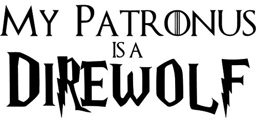 My Patronus Is A Direwolf