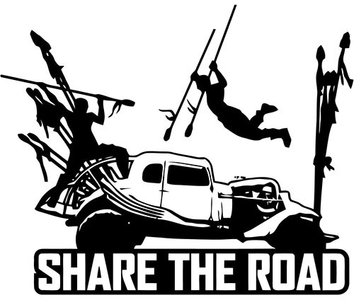 Mad Max Fury Share The Road