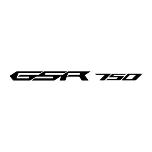 21442 suzuki GSR750 logo 2013 Vinyl Decal <div> High glossy, premium 3 mill vinyl, with a life span of 5 – 7 years! </div>