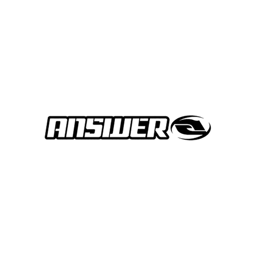 answer racing logo carbone Vinyl Decal <div> High glossy, premium 3 mill vinyl, with a life span of 5 – 7 years! </div>