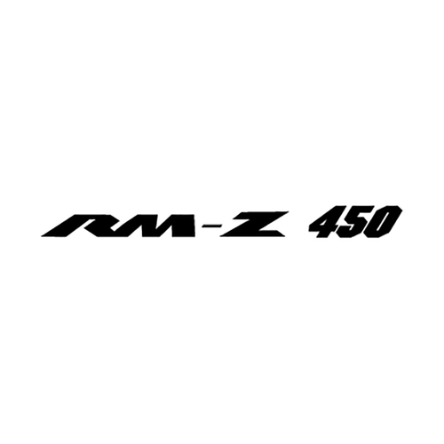 suzuki RMZ 450 Vinyl Decal <div> High glossy, premium 3 mill vinyl, with a life span of 5 – 7 years! </div>