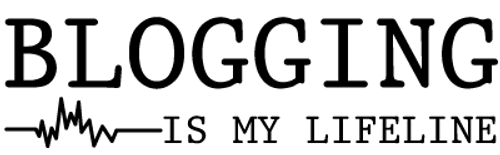 Blogging Is My Lifeline Vinyl Decal High glossy, premium 3 mill vinyl, with a life span of 5 - 7 years!