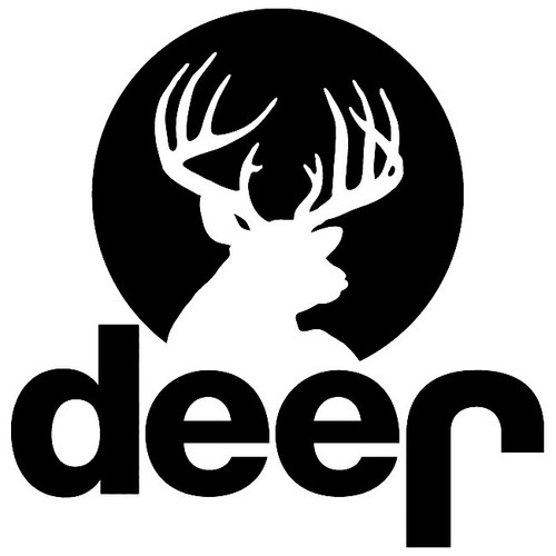 Deer Jeep Hunting Family Vinyl Decal Sticker High glossy, premium 3 mill vinyl, with a life span of 5 - 7 years!