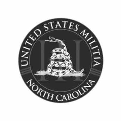 North Carolina Militia Sticker Vinyl Decal High glossy, premium 3 mill vinyl, with a life span of 5 - 7 years!