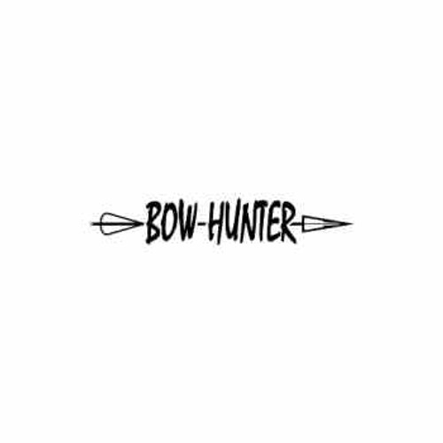 Bowhunter Buck  Sticker Style 4 Vinyl Decal High glossy, premium 3 mill vinyl, with a life span of 5 - 7 years!