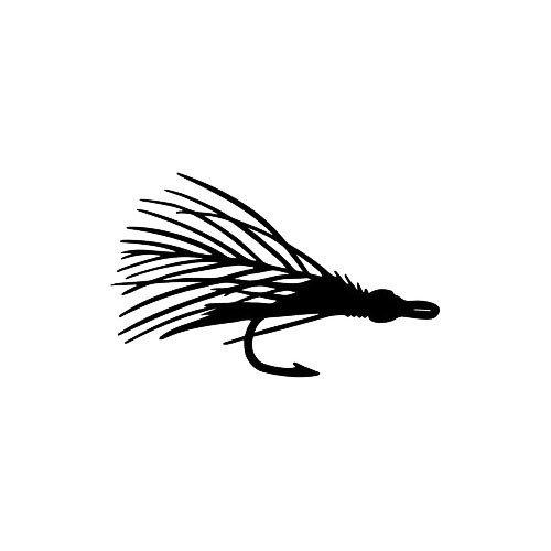 Fishing Lure  Sticker Style 2 Vinyl Decal High glossy, premium 3 mill vinyl, with a life span of 5 - 7 years!