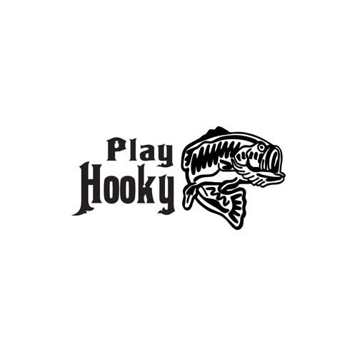 Play Hooky Trout v.3 Vinyl Decal High glossy, premium 3 mill vinyl, with a life span of 5 - 7 years!