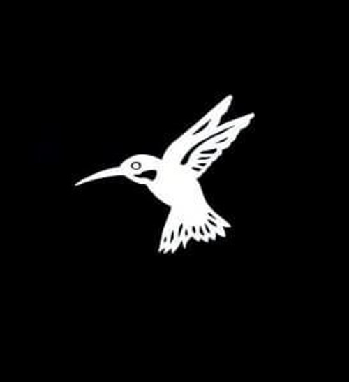 Hummingbird  Decal  a3 High glossy, premium 3 mill vinyl, with a life span of 5 - 7 years!