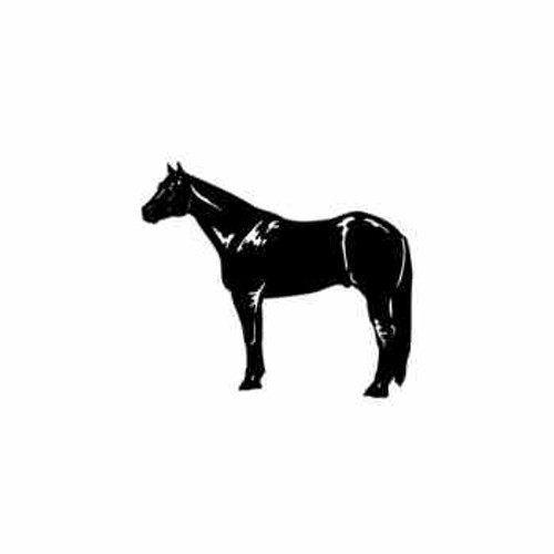 Horse ver2     Vinyl Decal High glossy, premium 3 mill vinyl, with a life span of 5 - 7 years!