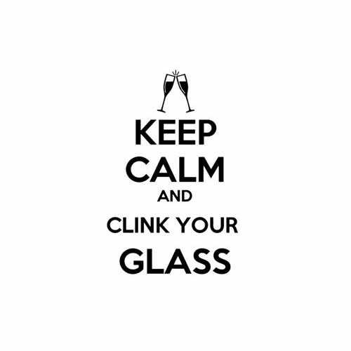 Keep Calm And Clink Your Glass Vinyl Decal Sticker
Size option will determine the size from the longest side
Industry standard high performance calendared vinyl film
Cut from Oracle 651 2.5 mil
Outdoor durability is 7 years
Glossy surface finish