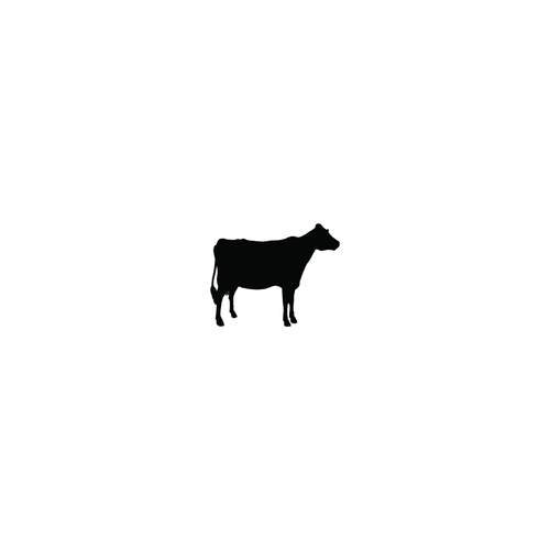 Young Cow Sticker High glossy, premium 3 mill vinyl, with a life span of 5 - 7 years!