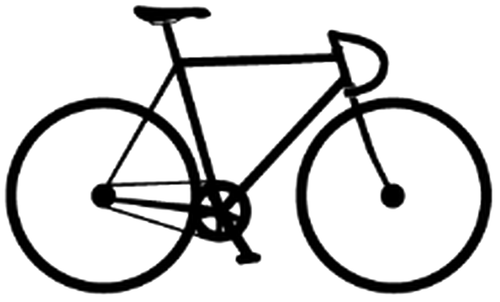 Bike Stick Figure